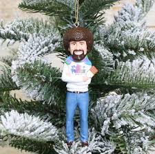 Visit this site for details: Bob Ross Ornament