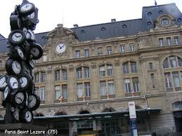 Gare De Paris St Lazare Photo De Les Gares Parisiennes Les Gares De France Et Leurs Infrastructures Ferroviaires Saint Lazare Paris Ile De France