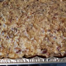 Chocolate cupcakes with a peppermint cheesecake filling and chocolate cream cheese frosting! Duncan Hines German Chocolate Cake Allrecipes