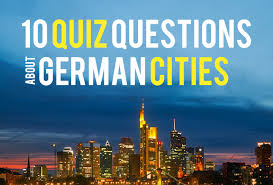 Find out how history and culture have influenced the development of the german language, and. 10 Quiz Questions About German Cities Learnoutlive