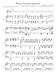 Savesave partitura para piano himno nacional argentino for later. National Anthem Of Argentina Himno Nacional Argentino Sheet Music For Piano Flute Solo Musescore Com