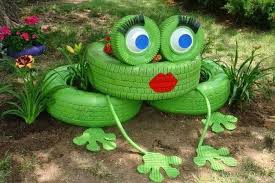 La Deco Jardin Recup En 41 Photos Inspirantes Art Du Jardin Recycle Deco Jardin Idee Deco Jardin