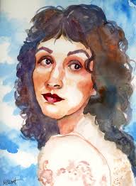 Day 25. #30faces30days #sktchy Watercolor