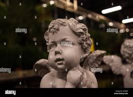 Angel with wings Stock Photo