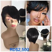 Pelucas 100 % humanas desde RD$2,500 En las fotos cada una tiene su precio  Estamos ubicados en la av. Charles de gaulle número 9D los trinitarios,  Santo domingo este, (frente al banco