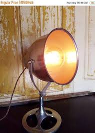 On Sale Vintage Spotlight Steampunk Industrial 1950 S Desk Lamp Accent Lamp Lighting Nautical Chrome By Vintage Spotlight Vintage Lighting Accent Lamp
