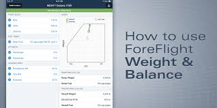 How To Calculate Weight And Balance In Foreflight Ipad
