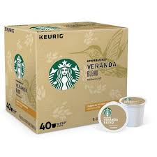 Starbucks® breakfast blend coffee, keurig® amazon.ca: Starbucks Veranda Blend Blonde Coffee Value Pack Keurig K Cup Pods 40 Count Bed Bath Beyond Veranda Blend Blended Coffee Starbucks