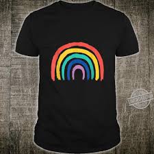 Regenbogen Farben Bunt Malen Zeichnen Kunst Geschenk Shirt