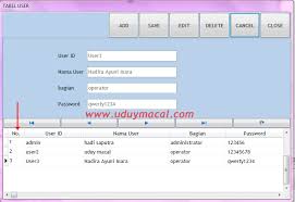 Membuat Kolom Nomor Urut Di Dbgrid Delphi