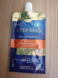 bee beauty sleep mask asit cilt dermabrazyonu puruzsuzlestirici makyaj fikirleri cilt bakimi terapi