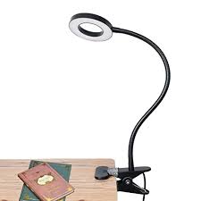 Maybe you would like to learn more about one of these? Buy Clip On Light Reading Lights Dimmable Led Usb Clamp Desk Light For Book Bed Headboard Bedroom Office 3 Light Modes 10 Brightness Switchable Flexible Night Light Adapter Included 7w Black Online