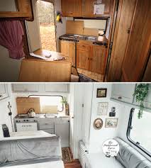 You don't necessarily have to do an entire rv exterior remodel! 20 Incredible Rv Camper Interior Renovations Before After The Motorized Home