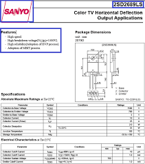 C6090 datasheet, cross reference, circuit and application notes in pdf format. Horizontal Output Transistor C6090