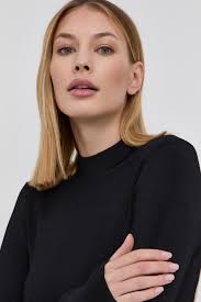 Šaty Guess černá barva, mini, přiléhavé