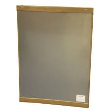 Tableau Pense Bete Magnetique Et Adhesif Argent 50 X 70 Cm Plaque Magnetique Metal Brosse Pense Bete