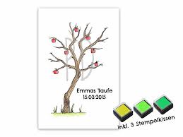 Der hochzeit baum fingerabdruck erblüht durch die bunten fingerabdrücke der gäste und wird so hochzeitsbaum fingerabdruck liegt voll im trend und ist eine gelungene überraschung für jedes. Fingerabdruck Gastebuch Baum Fur Deine Hochzeit Personalisierter Baum Mit Stempelkissen Individuell Gastebaum Motiv Apfelbaum Bunt Papierdrachen