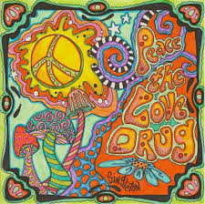 Hippy Love Hippie Art Art Psychedelic Art