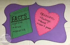 Fact Or Opinion Firstgraderoundup