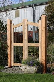 Gartenpforte Mit Doppeltor Uberwurf Sprossen Sind Aus Eisen Garten Gartenpforte Schrebergarten