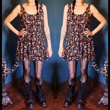 Check spelling or type a new query. Sale Vintage 90s Grunge Floral Dress Upcycled S Vintage Dresses For Sale Dresses 90s Fashion Outfits