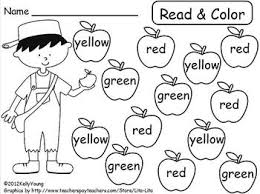 Plus, it's an easy way to celebrate each season or special holidays. Johnny Appleseed Read Color Roll Cover By Young And Lively Kindergarten