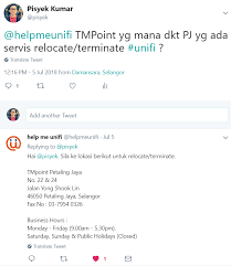 Merujuk kepada perkara di atas, dengan ini disahkan bahawa pegawai berikut merupakan wakil syarikat kami yang telah dilantik untuk berurusan dengan pihak tm. Pengalaman Terminate Unifi Di Tmpoint Petaling Jaya Pisyek Kumar