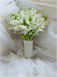Ultra Romantic Wedding Posy Bouquet Featuring Lily Of The Valley Hand Tied With Lace Ribbon Lily Of The Valley Bouquet Flower Bouquet Wedding Valley Flowers