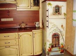 Decoupage Is An Art That Can Help You Unleash Your Imagination And Creativity Here Are Some Ideas What You Can Decoupage Painted Fridge Decor Decoupage