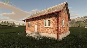 Brick holiday house incorporates 2 cultures. Brick House V 1 0 Fs19 Mods Farming Simulator 19 Mods