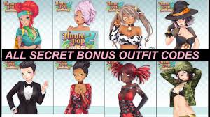 All Secret Bonus Outfits - How to use Codes for Hunie Pop 2 Double Date -  YouTube