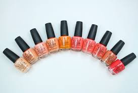 My Favorite Orange Opi Nail Lacquer Colors Vampy Varnish