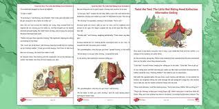Little red riding hood's grandmother lived half an hour away in the woods outside the village. Alternative Ending To Little Red Riding Hood For Key Stage 2