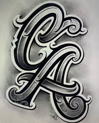 Black letter graffiti lettering graffiti. View 9 Alphabet Wicked Tattoo Wicked Gangster Lettering Styles Learndrawsubstance