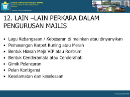 Text of pengurusan majlis dan protokol. Protokol Dan Etiket Dalam Pengurusan Majlis Ppt Download