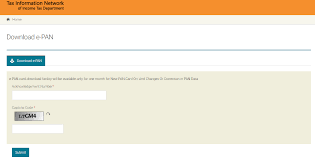 How To Download Reprint Duplicate E Pan Card Online Through Nsdl Utiitsl