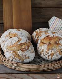 Panecillos Con Masa Madre Y Harina De Molienda De Piedra Gallega El Jardin De Mis Recetas Panes Masa Madre Pan Con