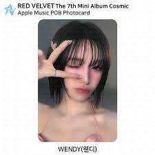 Red Velvet The 7th Mini Album Cosmic Apple Music Makestar POB Photocard  KPOP