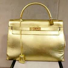 Check spelling or type a new query. Hermes Kelly Metallic Gold Bag Bragmybag