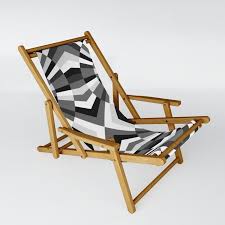 Buy Modernist Beach Sling Chair By Bitart On Society6 Modern Outdoor Folding Sling Chair Bitart Soci Outdoor Furniture Chairs Sling Chair Outdoor Furniture