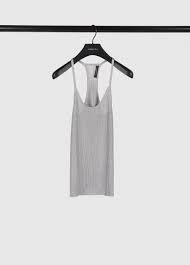 Patterns like floral, stripes, polka dots, and paisley also help to individualize shirts. Lurex Knit Tank Top Barbara Bui