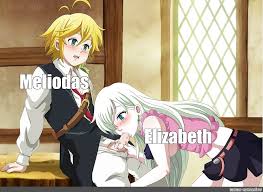 1 summary 2 powers and stats 2.1 commandments 2.2 abilities 2.3 weapons 3 gallery 4 others 5 discussions meliodas is the dragon's sin of wrath and the captain of the seven deadly sins. Meliodas And Elizabeth Gif