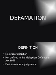 Libel and slander are two categories that fall under the act. Defamation 2016 Defamation Damages