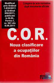 Cor clasificarea ocupatiilor din romania conducatori de unitati de prestari servicii neclasificati in grupele de baza anterioare. Cor Noua Clasificare A Ocupatiilor Din Romania Act 8 08 2011 Libris