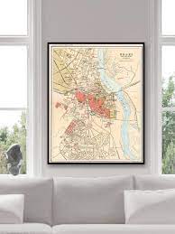 Old Delhi Map Delhi India Vintage Map Of Delhi Delhi Wall Art Delhi Print Old Delhi Wall Map Historical Map Of Delhi India In 2021 Delhi Map Wall Maps World Map