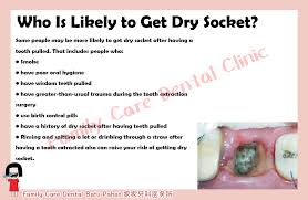 We did not find results for: Family Care Dental Batu Pahat å®¶å®¶ç‰™ç§' å¹²æ§½ç—‡dry Socket You Probably Think Having A Tooth Pulled Is Not A Particularly Enjoyable Experience And You No Doubt Expect To Have Some Discomfort