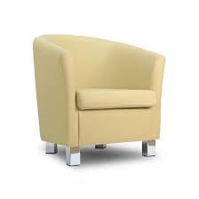 Small Leather Sofa Tub Chair Cream Chrome Legs Small Leather Sofa Leather Sofa Leather Sectional Sofas