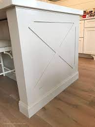 Kitchen Island Trim And Lights Kitchen Island Trim Kitchen Cabinets Trim Diy Kitchen Renovation