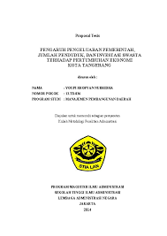 Check spelling or type a new query. Pdf Proposal Tesis Program Studi Manajemen Pembangunan Daerah Diajukan Untuk Memenuhi Sebagian Persyaratan Youpi Shofyan Academia Edu