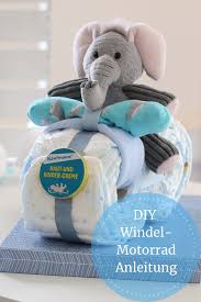 Diy Babygeschenk Alternative Zur Windeltorte Cooles Windelmotorrad Mit Anleitung Geschenke Zur Geburt Basteln Geschenke Zur Geburt Junge Baby Junge Geschenke